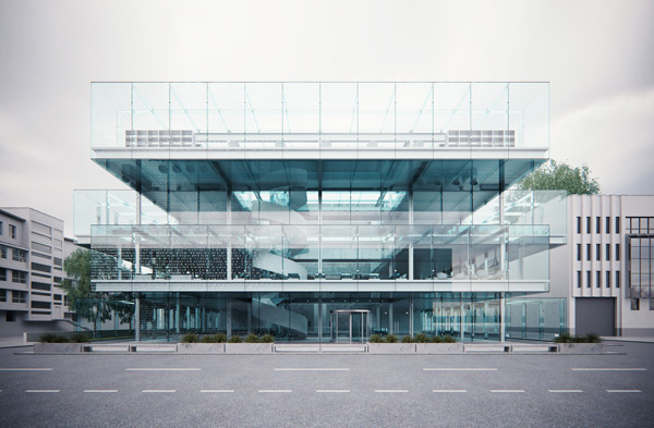 VRay sketchup MuseumGlass Ordon