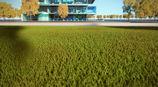 Vray sketchup grass