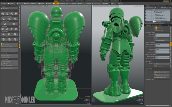Modo Mesh Fusion