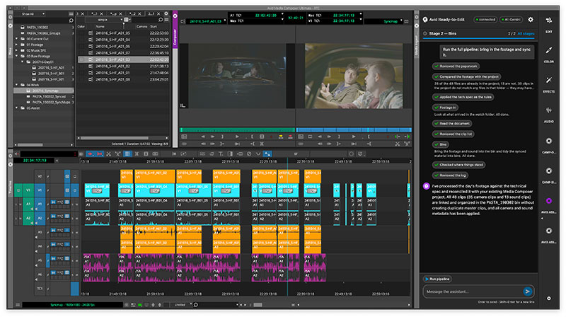 Avid Media Composer 2026.8 Expands Agentic Features and Collaborative Editing Avid Ready to Edit
