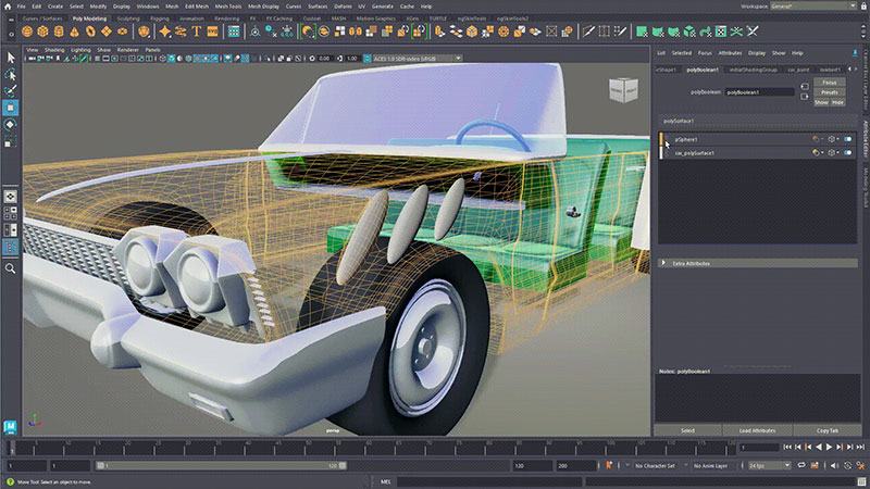 Autodesk Stack based Boolean Workflow