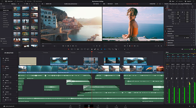 DaVinci Resolve 18 Edit