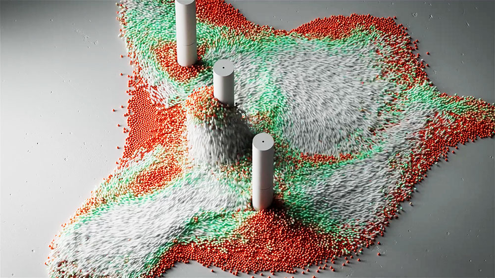 Maxon Cinema 4D Particles Mikhail Sedov 04