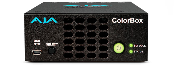 AJA Color Box Front