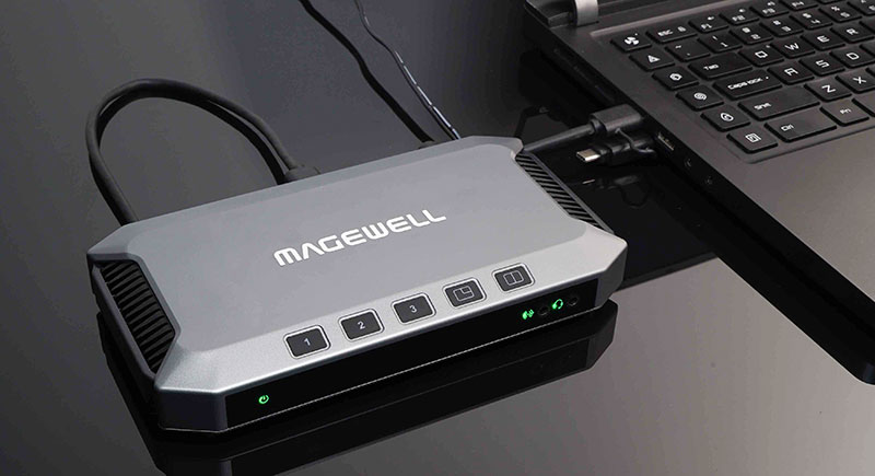 Magewell USB Fusion connected to laptop v2