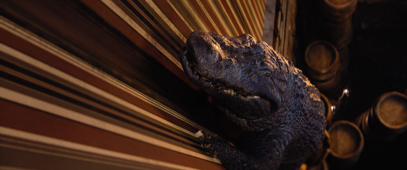 DNEG haunted mansion alligator