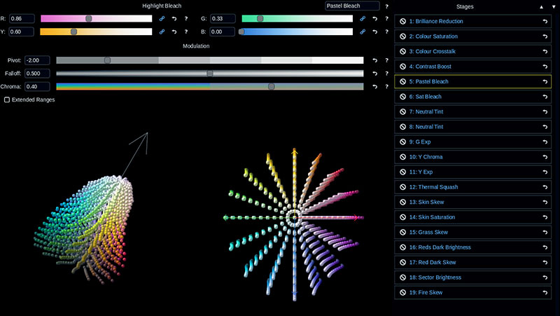 Baselight 6 0 stages