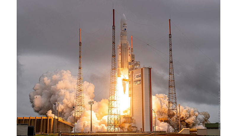 Marshall Webb Telescope Ariane5 NASA Chris Gunn2