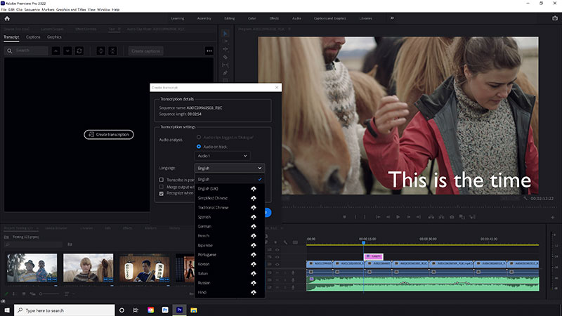 Adobe Premiere Pro Adds Remix for Editors and Faster Speech to Text