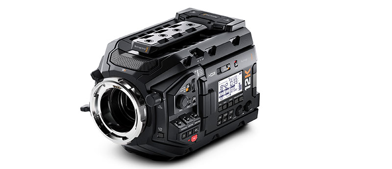 Blackmagic URSA Mini Pro 12K Side Angle PL Mount