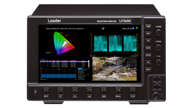 Leader LV5600 waveform monitor