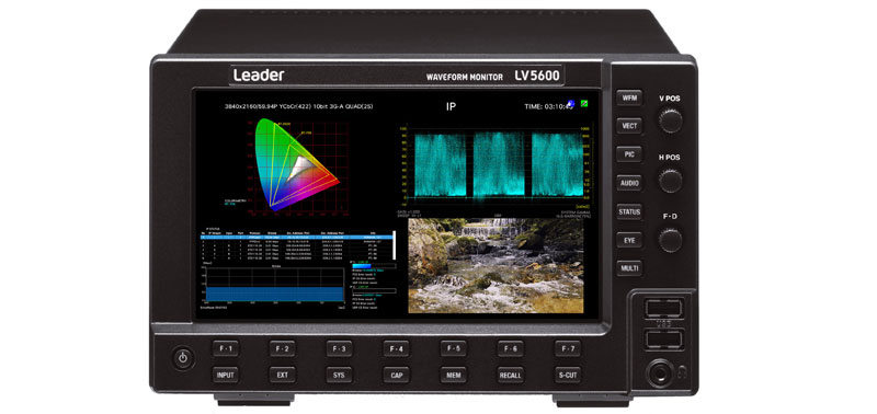 Leader LV5600 waveform monitor
