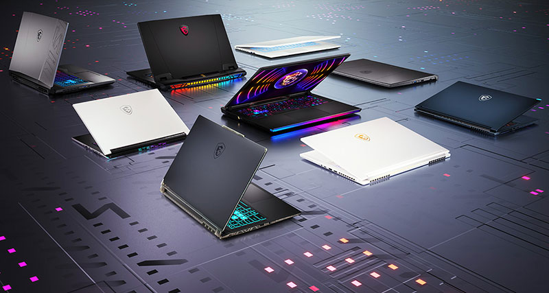 MSI laptops 2023