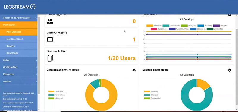 Leostream vsphere