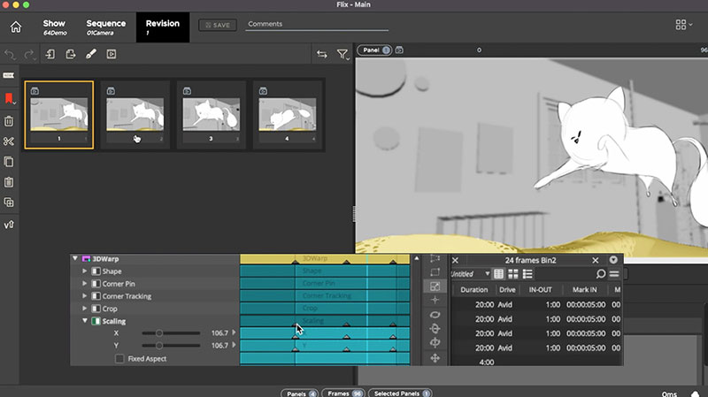 Foundry flix StoryBoard Pro Avid