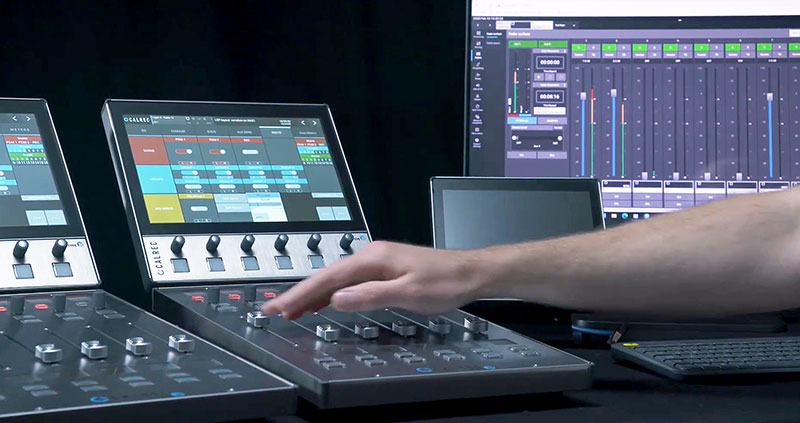 Calrec TypeR remote mixing