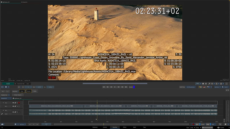 Autodesk flame 2024 Metadata Overlay
