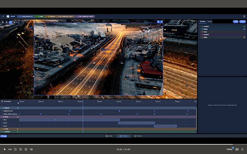 Lightcraft spark story shot preview Joshua Kerr