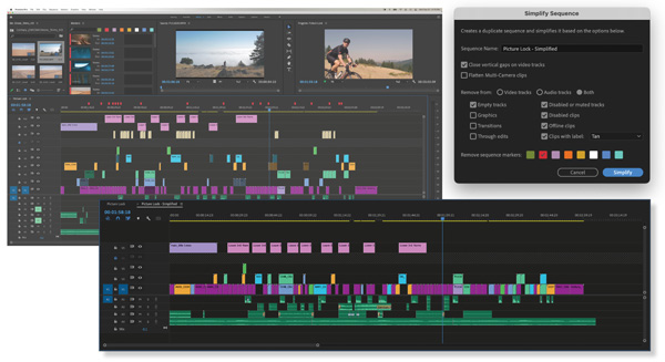 Adobe Premiere Pro SimplifySequence