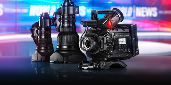 Blackmagic ursa broadcast g2 lenses
