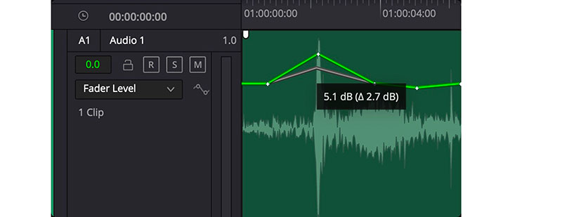 Davinci resolve fairlight vector keyframe