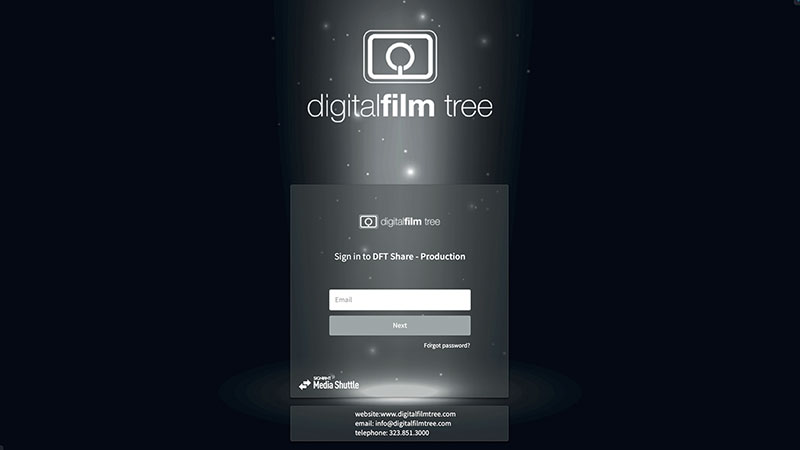 Signiant DigitalFilm Tree Portal