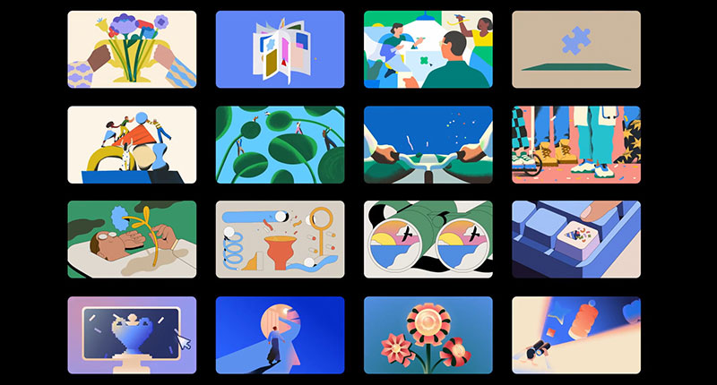 BUCK Designs and Animates Celebrations to Remember for LinkedIn BUCK LinkedIn snapshot