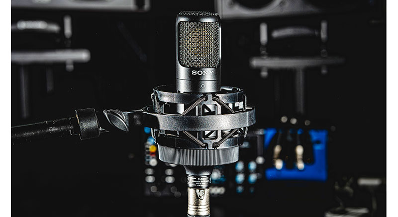 Sony Designs New C-80 Microphone for Vocal In-Studio Recording