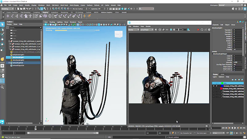 Autodesk Maya Creative Arnold Render