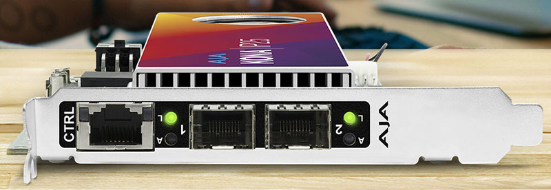 AJA kona ip25