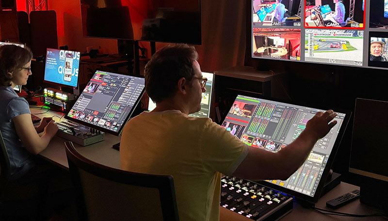 EVS and Matrox Collaborate to Advance EBU’s Dynamic Media Facility EVS matrox flexiblecontrolroom