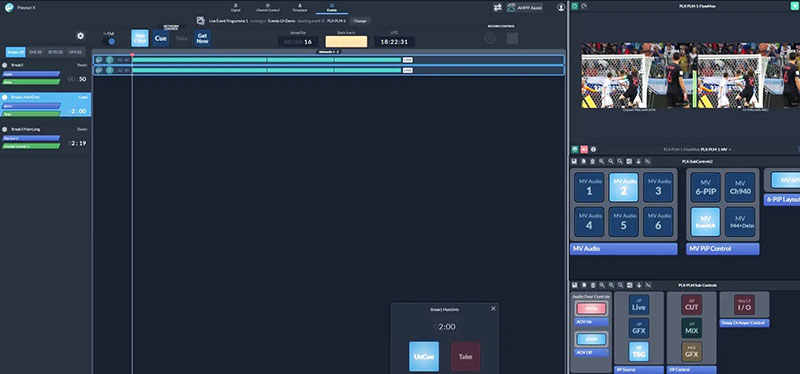 GV Playout X Events UI GVUI