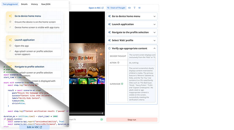 Witbe agentic sdk