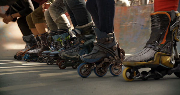 DNEG alita skates