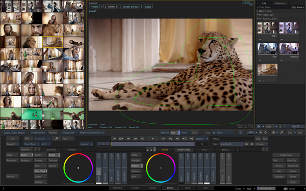 AUtodesk flame 2021 effects storyboard