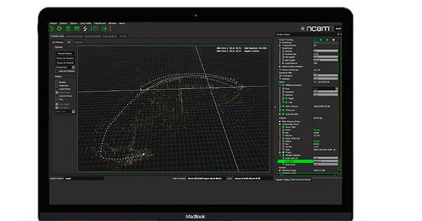 Ncam software GUI 3a