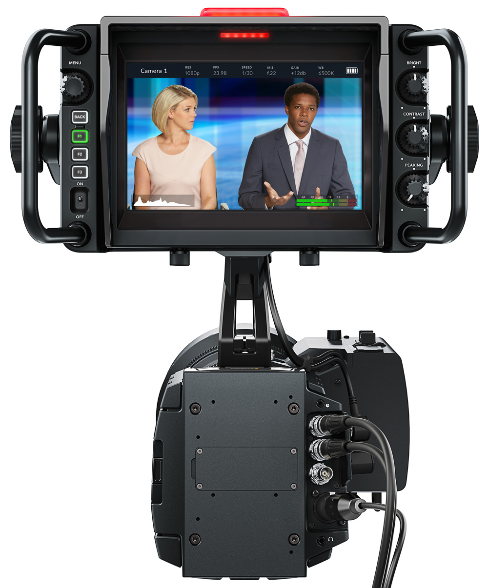 Blackmagic URSA SViewfinder rear