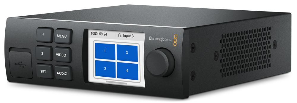 Blackmagic MultiView 4 RightAngleSmart rgb