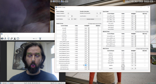 Faceware Live Anim Tuning