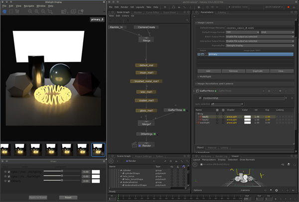 Foundry 3Delight Katana Mixer