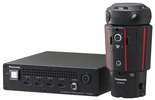 Panasonic 360 4k Camera Supports Live Vr Stitching And Ar Overlay Panasonic 360 4k Camera Supports Live Vr Stitching And Ar Overlay