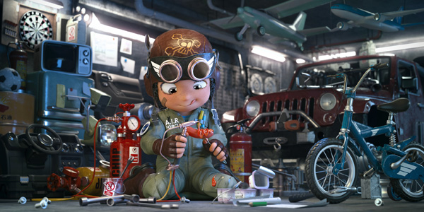 Cinema4d ProRender Garage YanGe