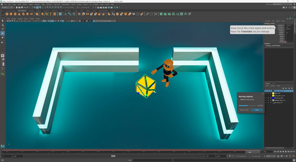 Autodesk maya interactive tutorial