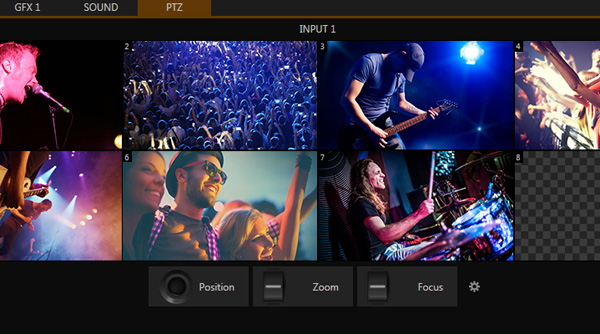 Panasonic newtek vme monitors2a