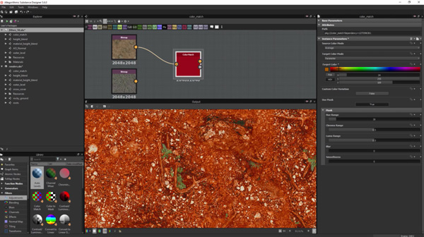 Allegorithmic substance des3
