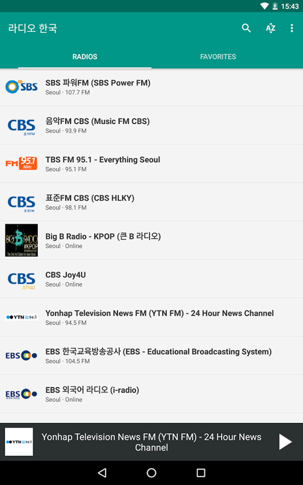 TVU KoreaCBS social