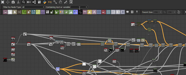 Substance designer UX search