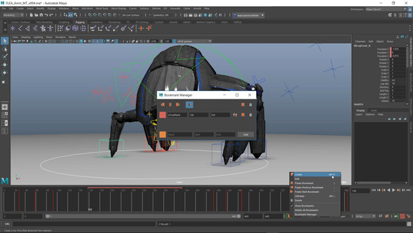Autodesk Maya 2020 AnimBookmarks