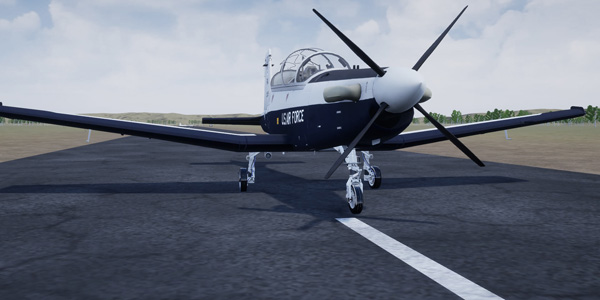Unreal Engine 424 jet
