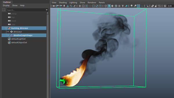 Autodesk maya 2020 4 bifrost graph shape in outliner
